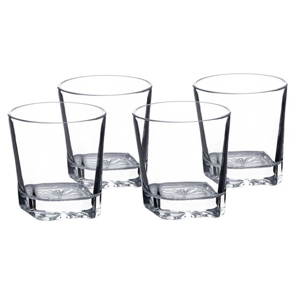 11 oz. Square Rocks Glasses - Set of 4 Thumbnail