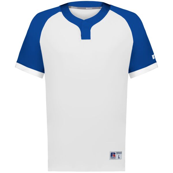 Baseline Covered Placket Baseball Jersey Thumbnail
