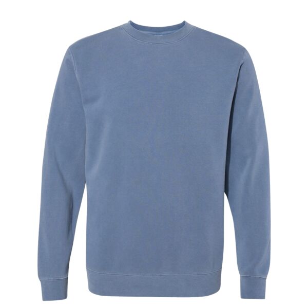 Unisex Pigment Dyed Crew Neck Thumbnail