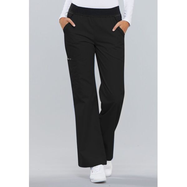 Women's Mid Rise Knit Waist Pull-On Pant - HH Thumbnail
