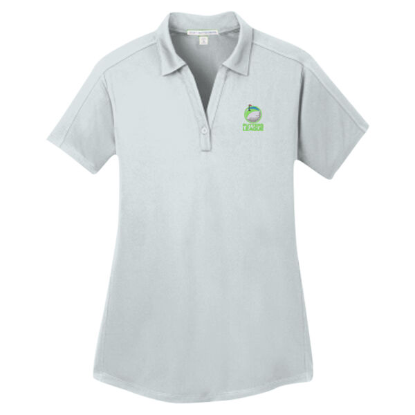 Putters League - Women's Diamond Jacquard Polo Thumbnail